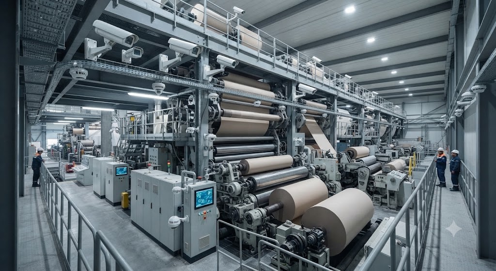 Aquaqraft Kağıt Fabrikası | Zayıf Akım Sistemleri Kurulumu